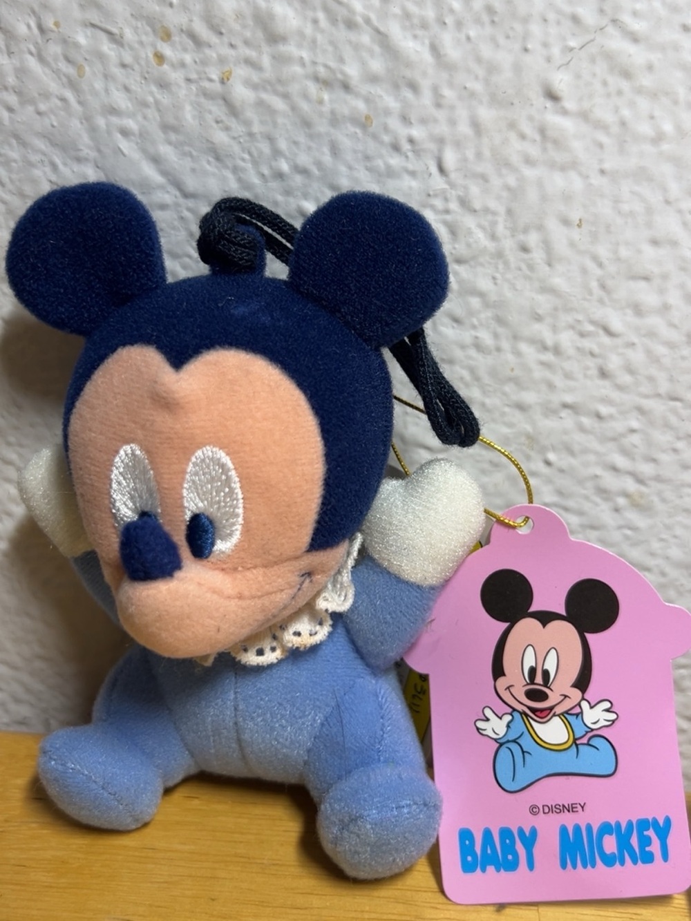 Tokyo Disneyland Disney Baby Mickey Rattle Plush